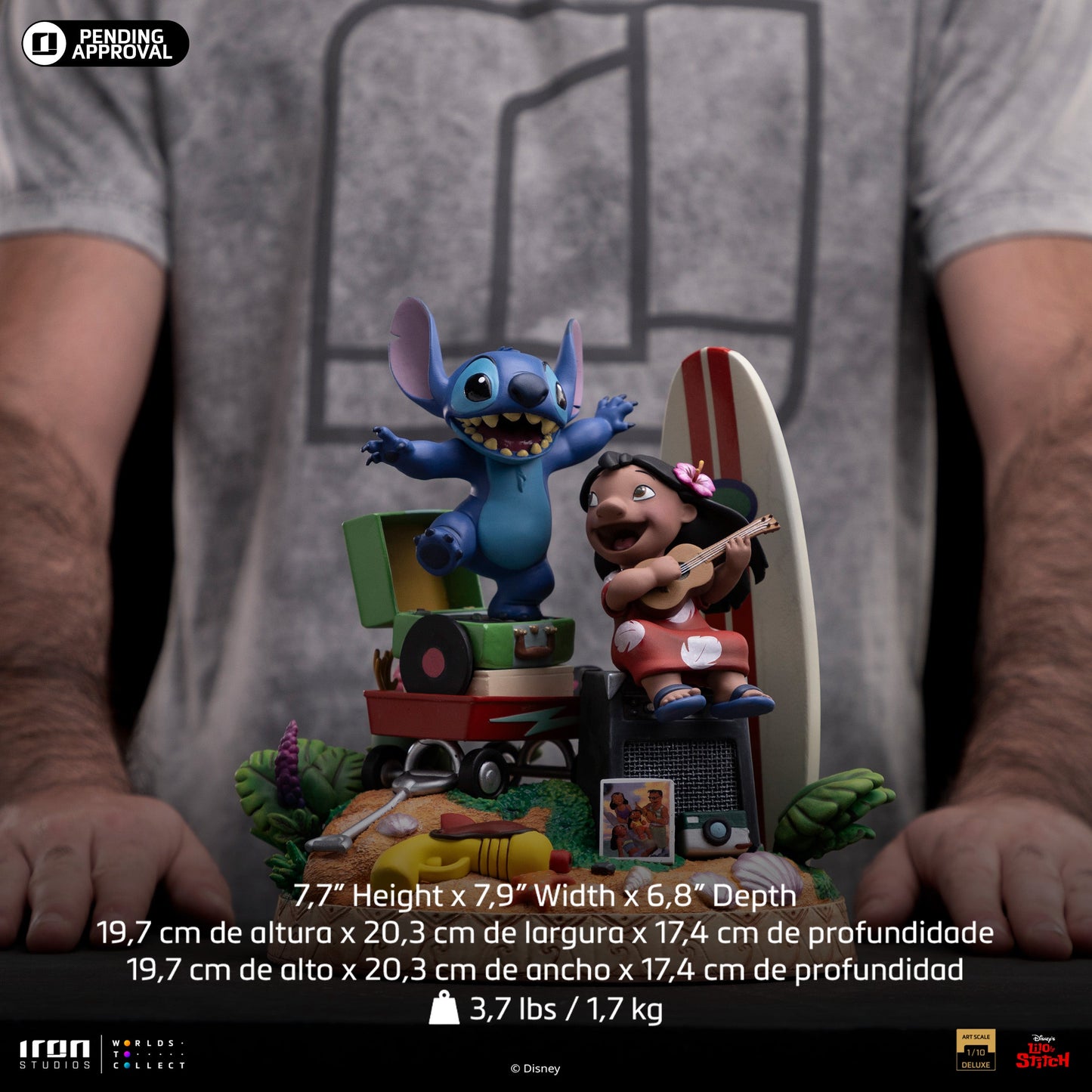 Statue Lilo and Stitch Deluxe - Disney Classics - Art Scale 1/10