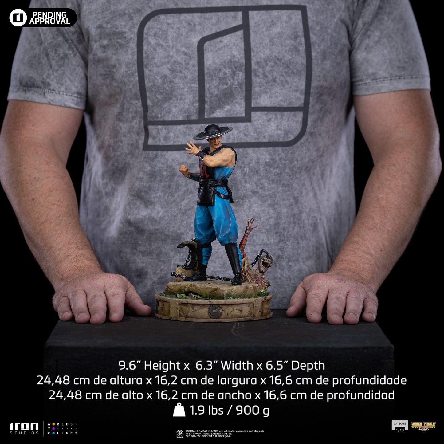 Statue Kung Lao - Mortal Kombat - Art Scale 1/10