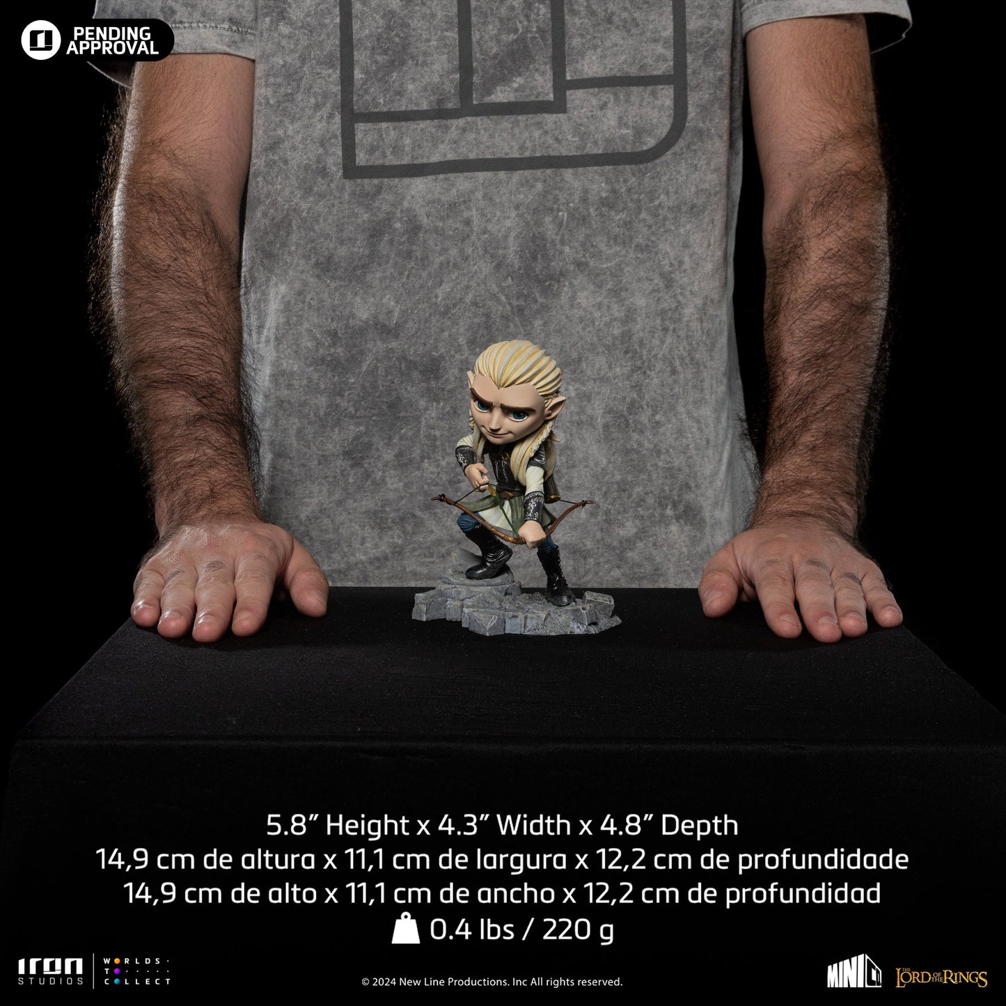 Figurine Legolas - The Lord of the Rings - Mini Co.