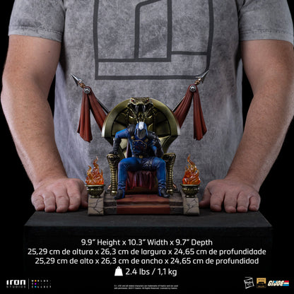 Statue Statue Cobra Commander - G.I Joe - Art Scale 1/10 - G I Joe