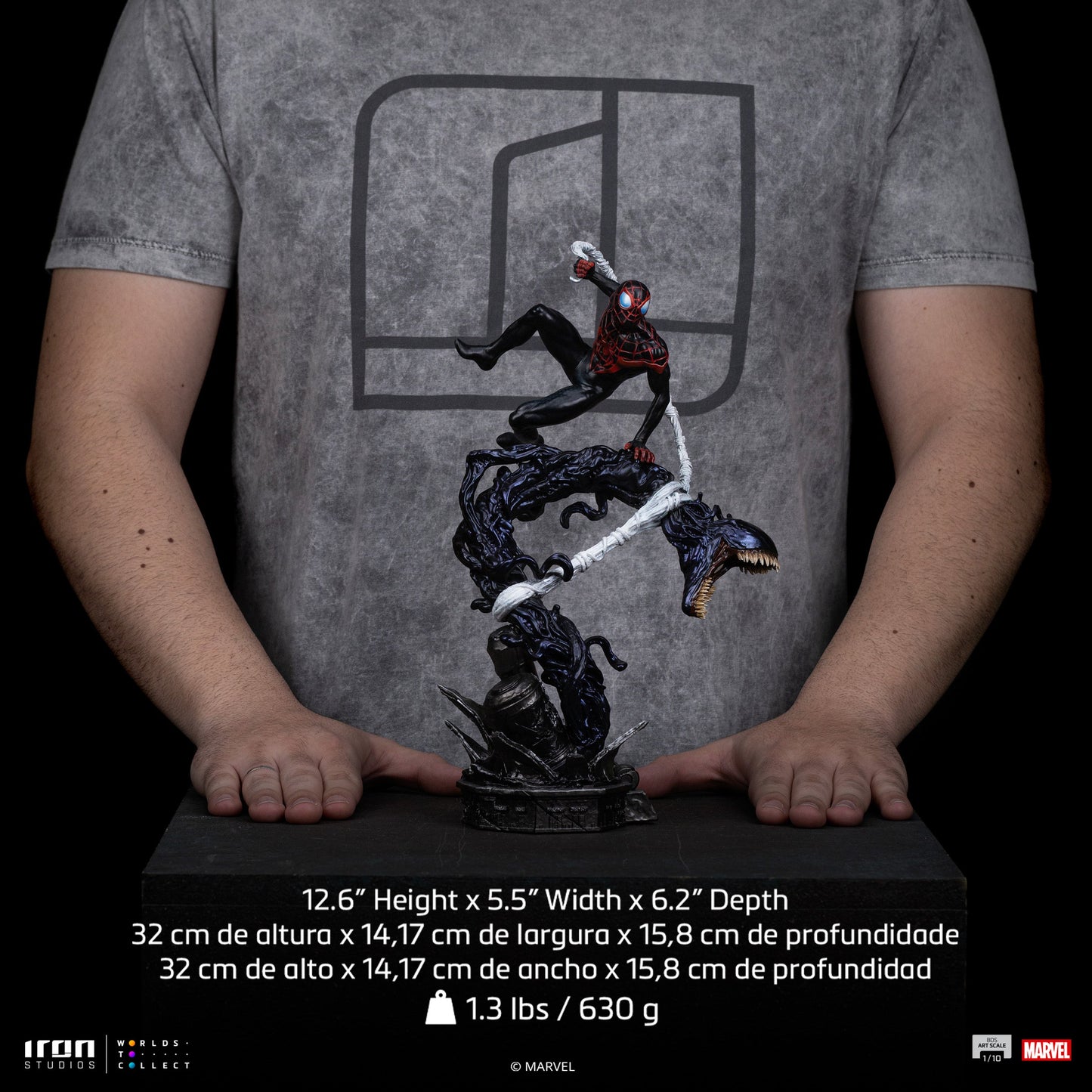 Statue Miles Morales - Spider-Man vs Villains Diorama - BDS Art Scale 1/10 - Marvel Comics