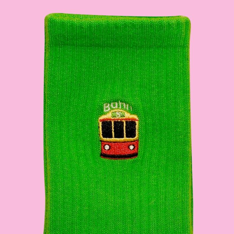 Chaussettes Brodées S-Bahn de Berlin