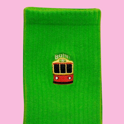 Chaussettes Brodées S-Bahn de Berlin