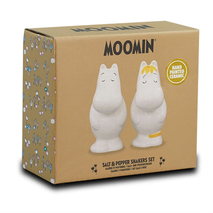 Salière et poivrière en céramique Moomin