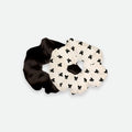 Black Bow - Scrunchies Duo