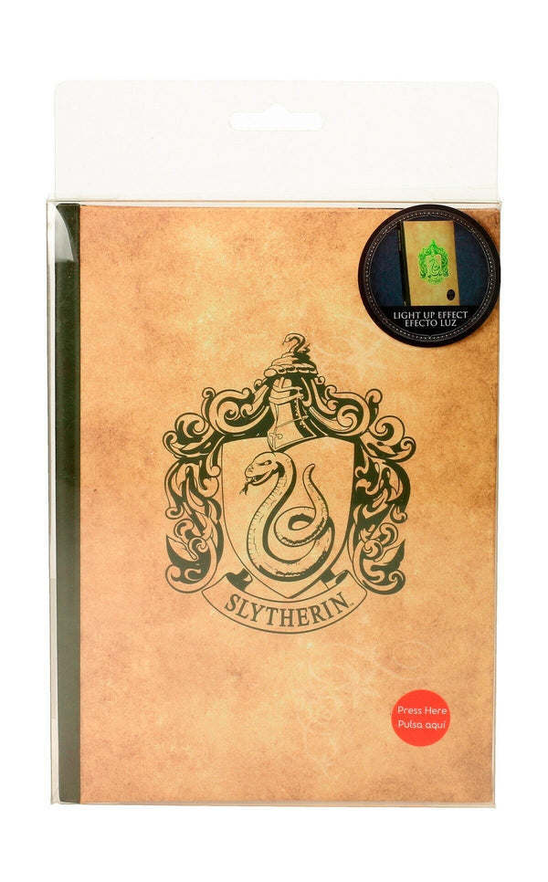 Harry Potter notitieboekje met lichtjes - Slytherin