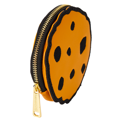 sesame street cookie monster plush cosplay mini backpack with coin bag