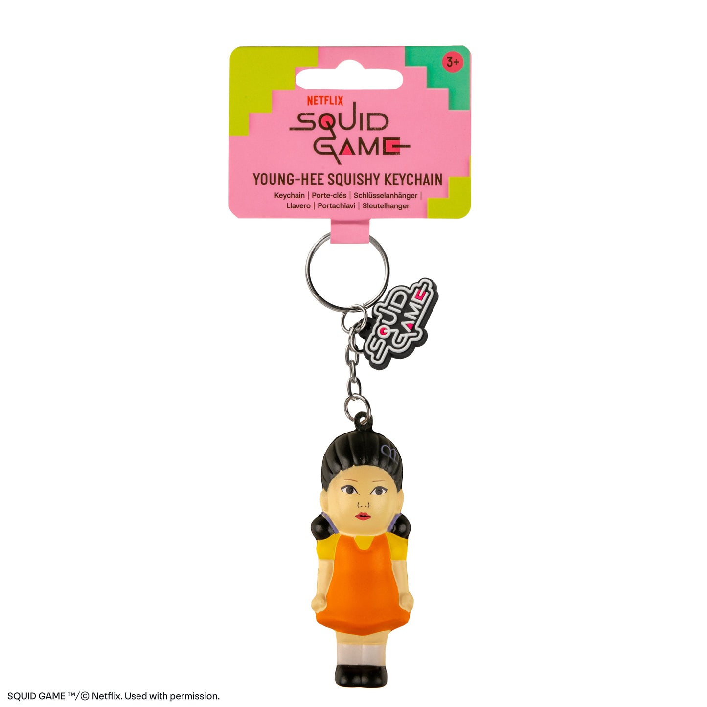Porte-clés Squishy Young-hee