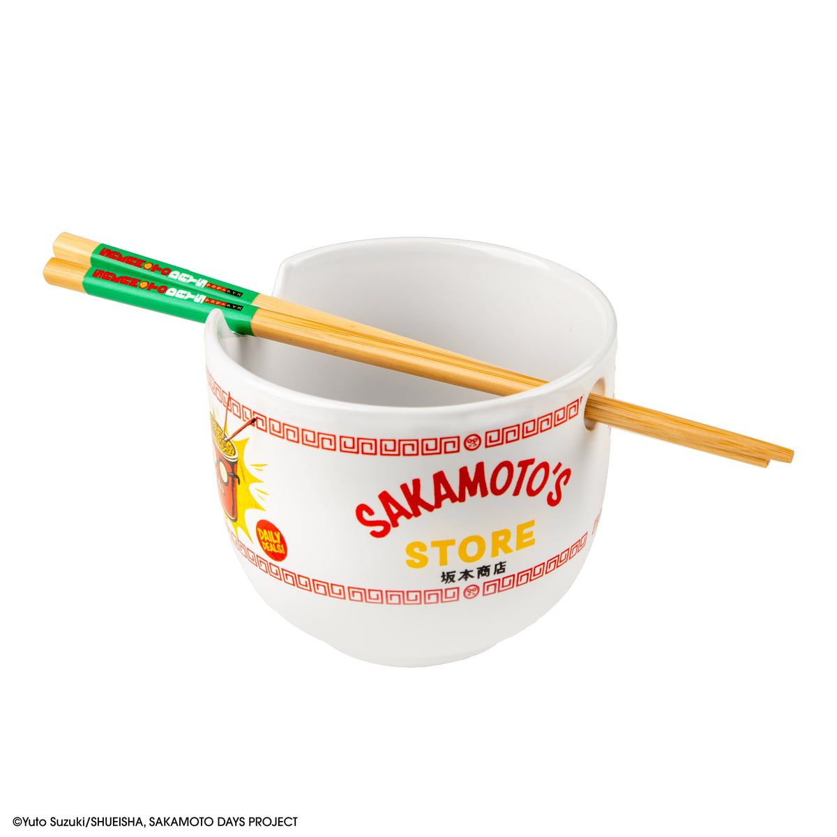 Bol à Ramen et ses baguettes Chez Sakamoto