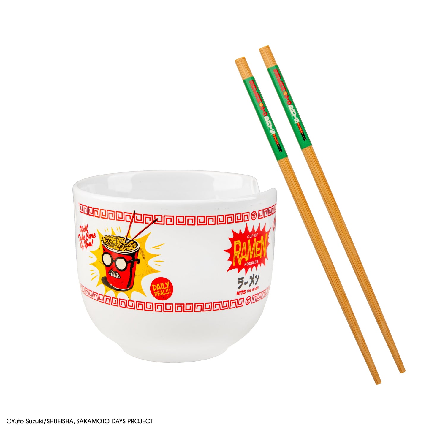 Bol à Ramen et ses baguettes Chez Sakamoto
