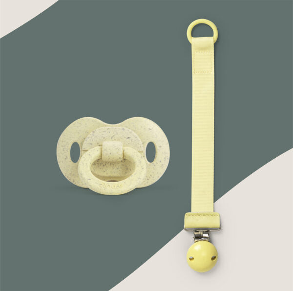 Bambus-Schnuller Sunny Day Yellow