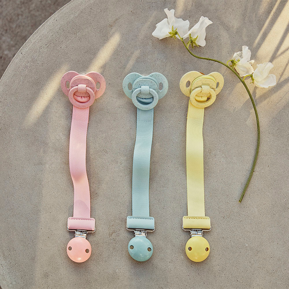 Attache-sucette Aqua Turquoise