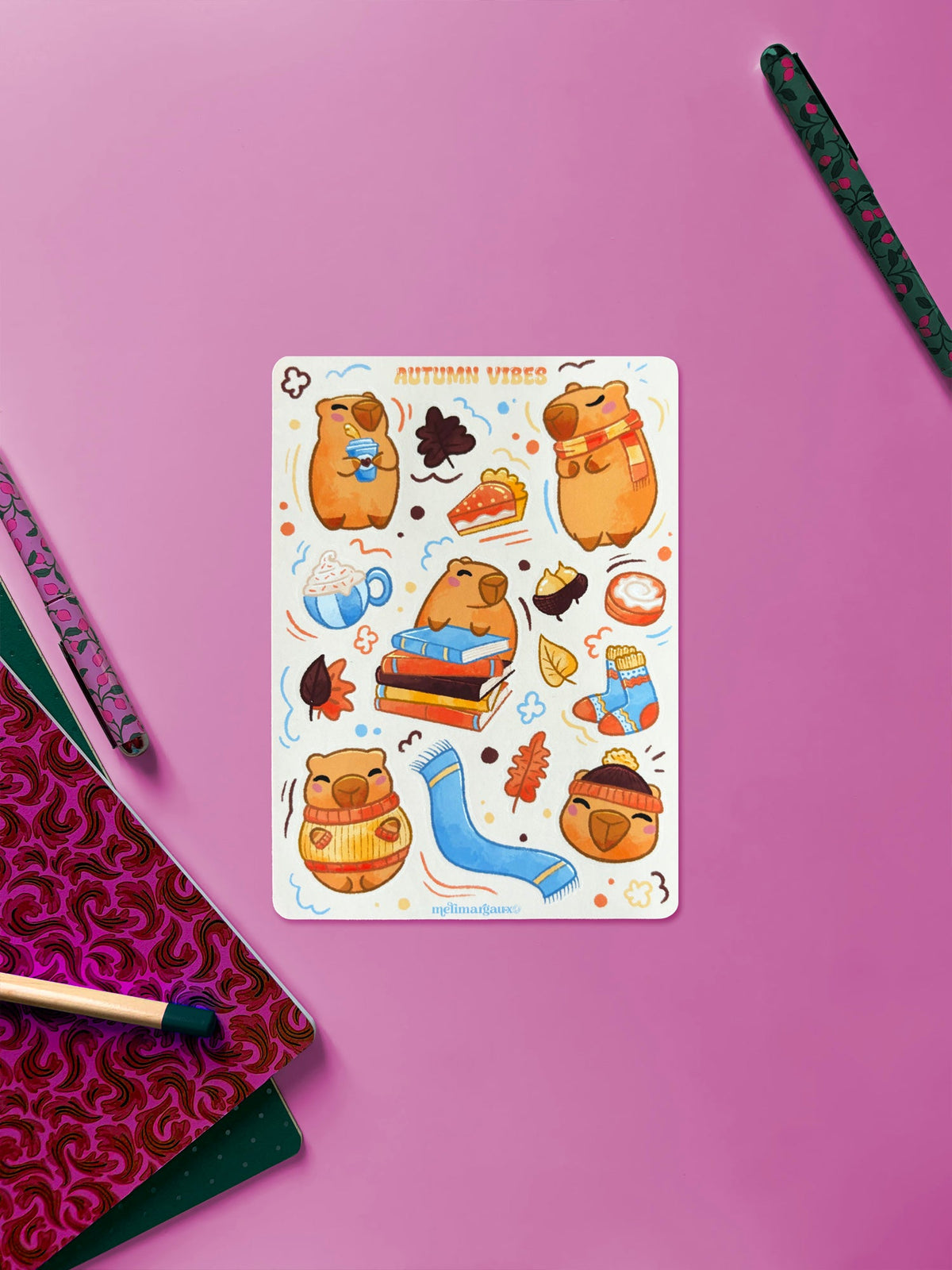 Autumn vibes | Stickerbogen