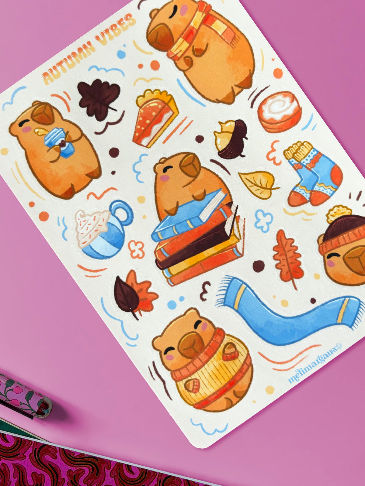 Autumn vibes | Stickerbogen