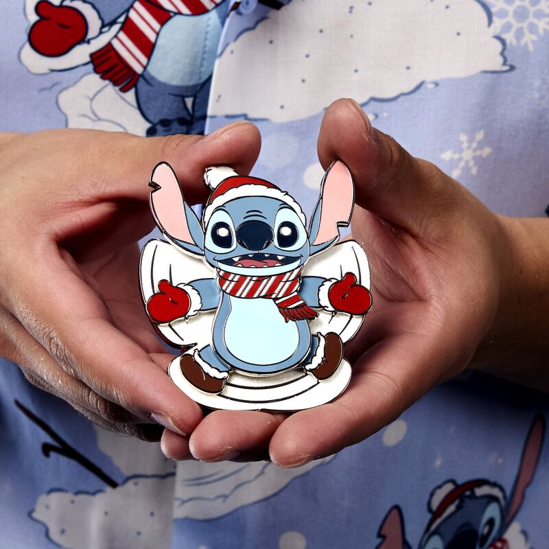Lilo and Stitch Pins - Stitch Snow Angel