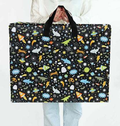 Grand sac de rangement XL - Galaxie – vue 3 – A Little Lovely Company