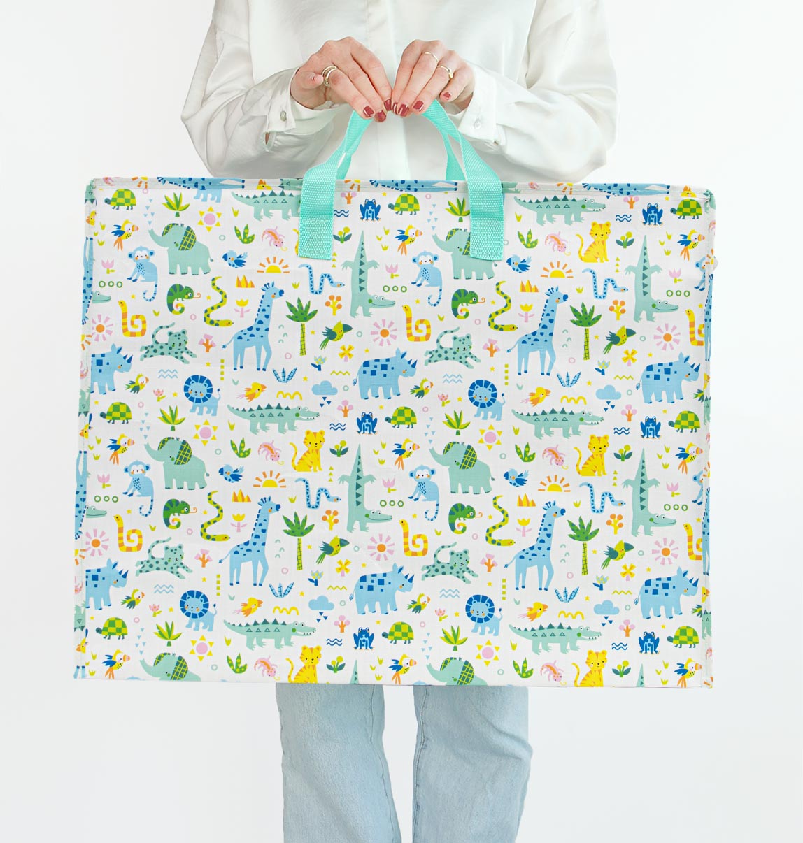 Grand sac de rangement XL - Jungle