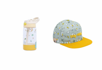 Cap & Water Bottle Set FUNKY DOGS