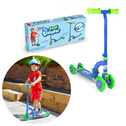 MON PREMIER SCOOTER BLEU