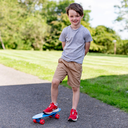 SKATEBOARD EN PLASTIQUE 17X5 POUCES
