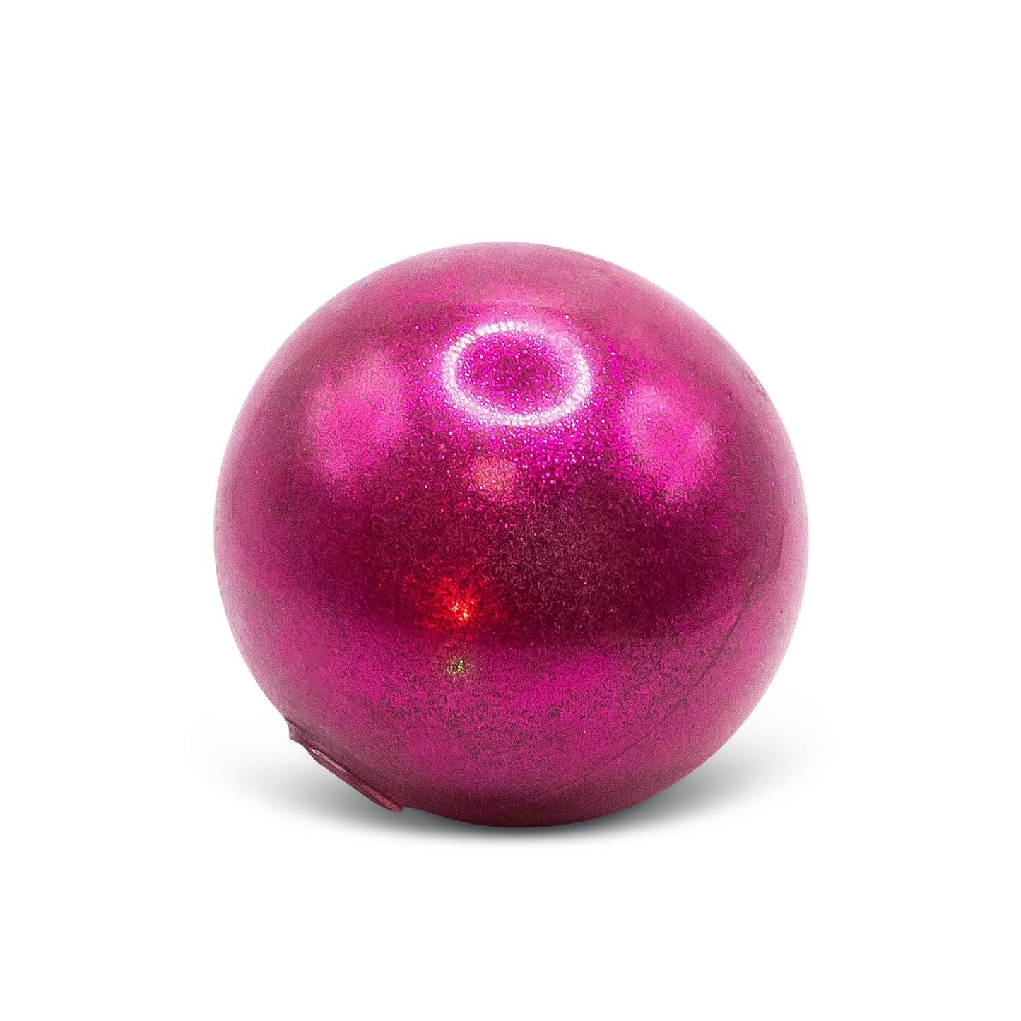BOULE À AIR LUMINEUX À PAILLETTES DE 10 CM