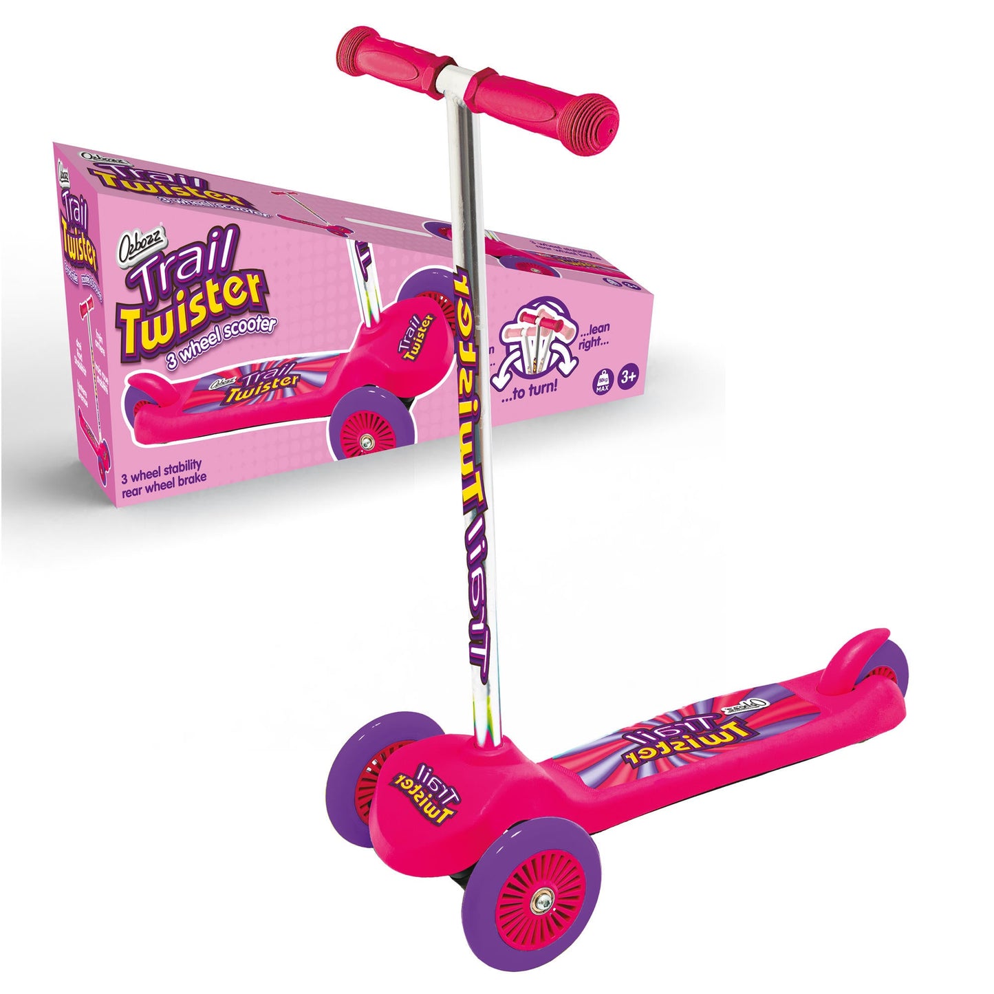 TROTTINETTE TRAIL TWIST ROSE