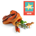 Tête de T-Rex avec 6 Figurines – Grand Format