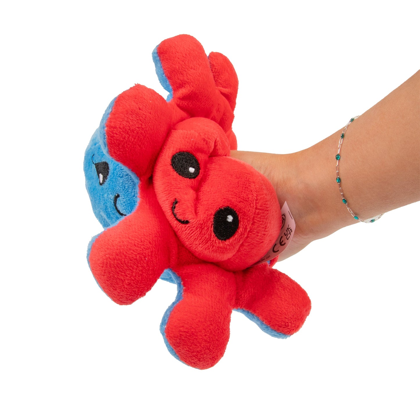 PIEUVRE EN PELUCHE RÉVERSIBLE