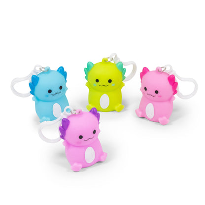 PORTE-CLÉS LUMINEUX AXOLOTL