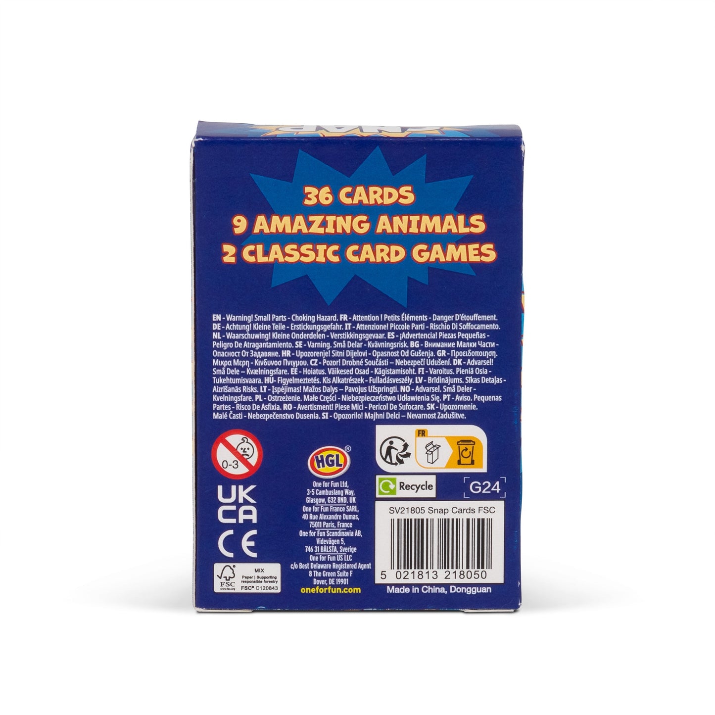 CARTES SNAP FSC