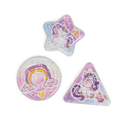 Lot de 6 mini labyrinthes licornes