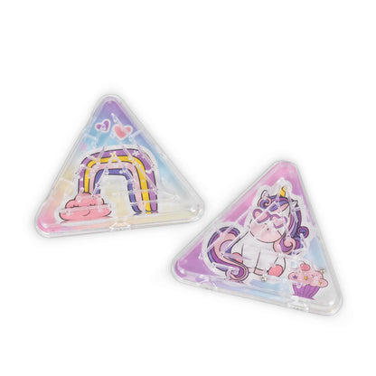 Lot de 6 mini labyrinthes licornes