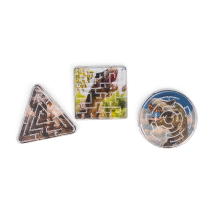 6 MINI LABYRINTHES DINOSAURES