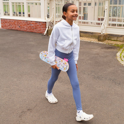 SKATEBOARD PRINCESSES AVEC ROUES CLIGNOTANTES 17 POUCES