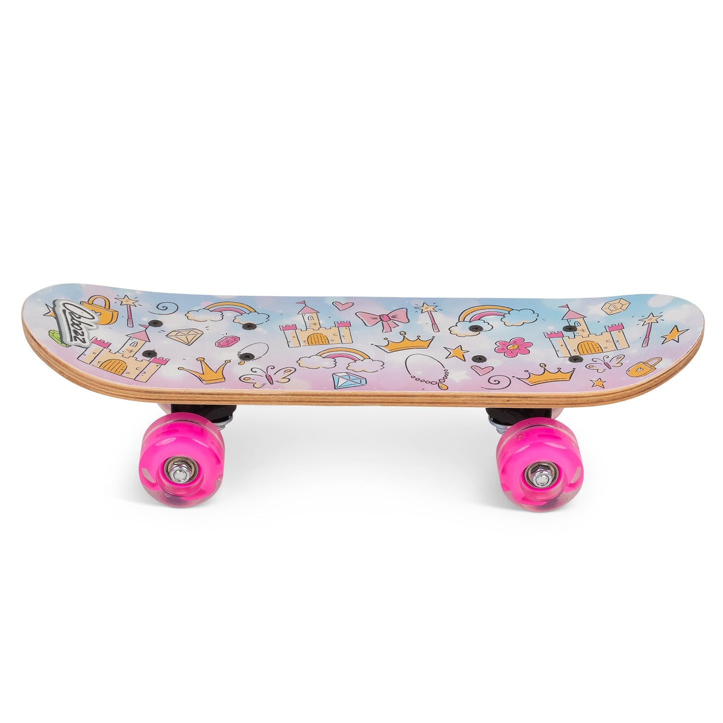 SKATEBOARD PRINCESSES AVEC ROUES CLIGNOTANTES 17 POUCES