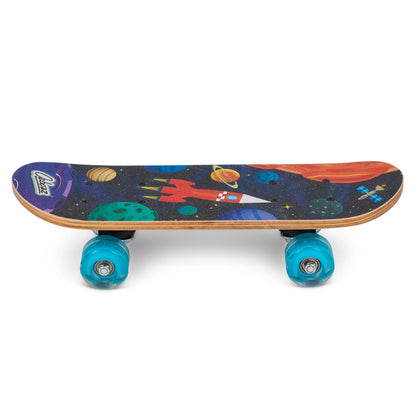 SKATEBOARD SPACE AVEC ROUES CLIGNOTANTES 17 POUCES