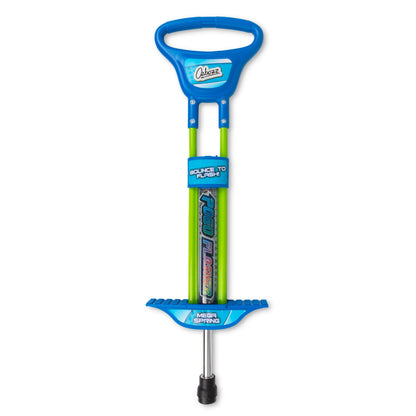 POGO STICK LUMINEUX BLEU 89CM