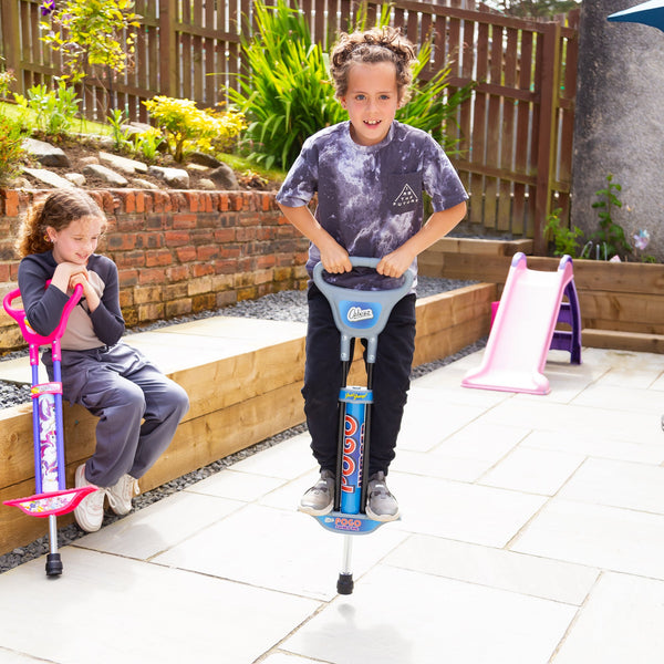 BÂTON POGO NOIR ARGENT 89CM