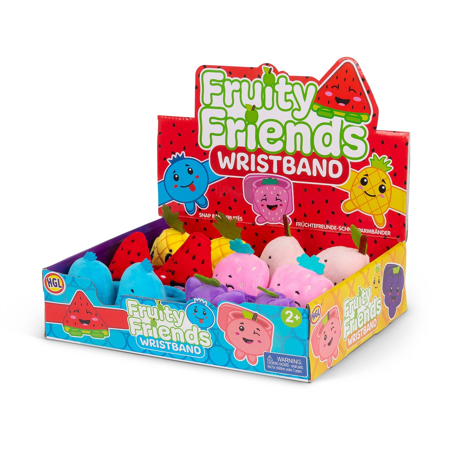 Bracelets à pression Fruity Friends