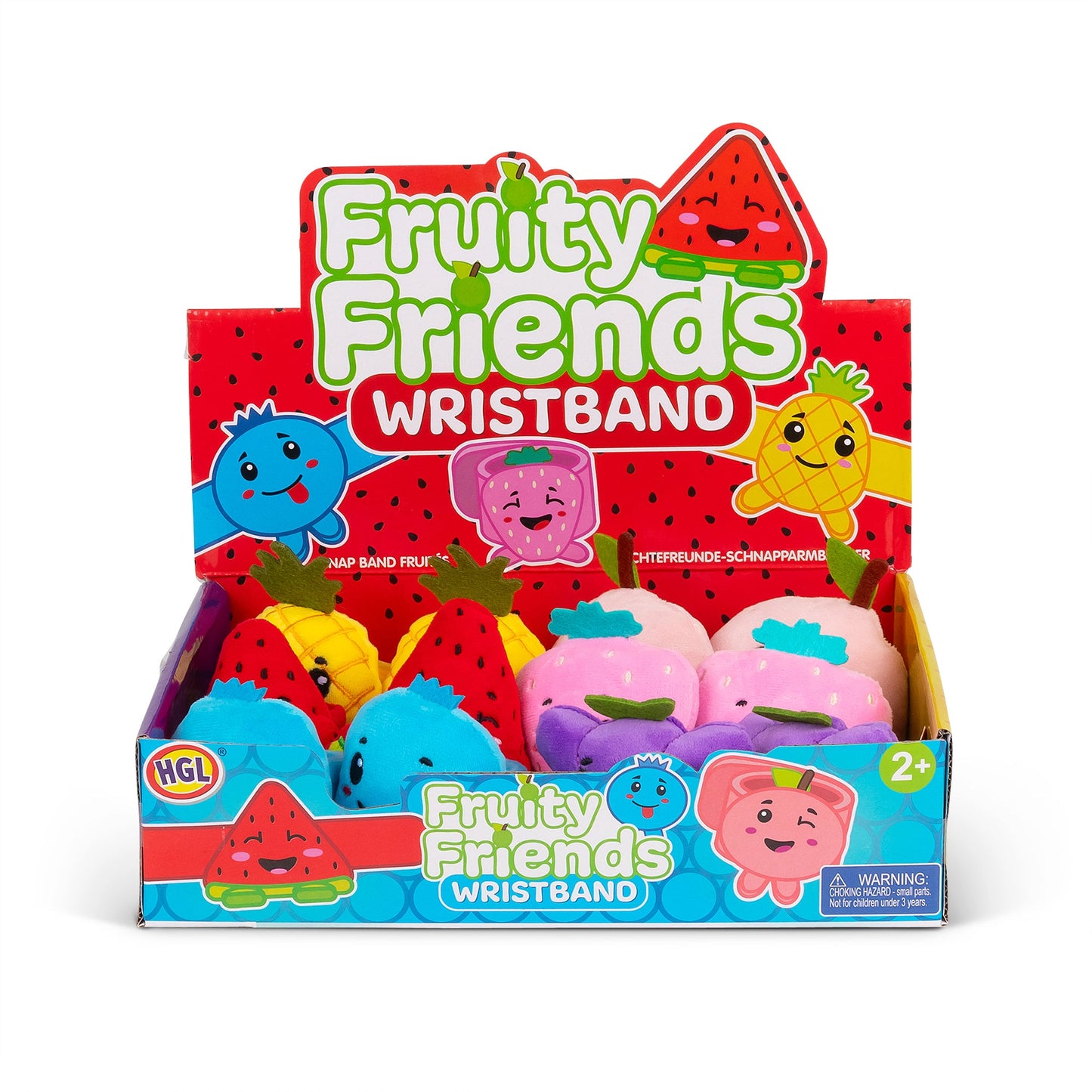 Bracelets à pression Fruity Friends