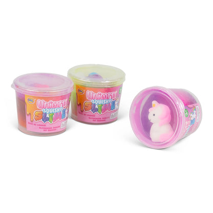 Slime spongieux en forme de licorne
