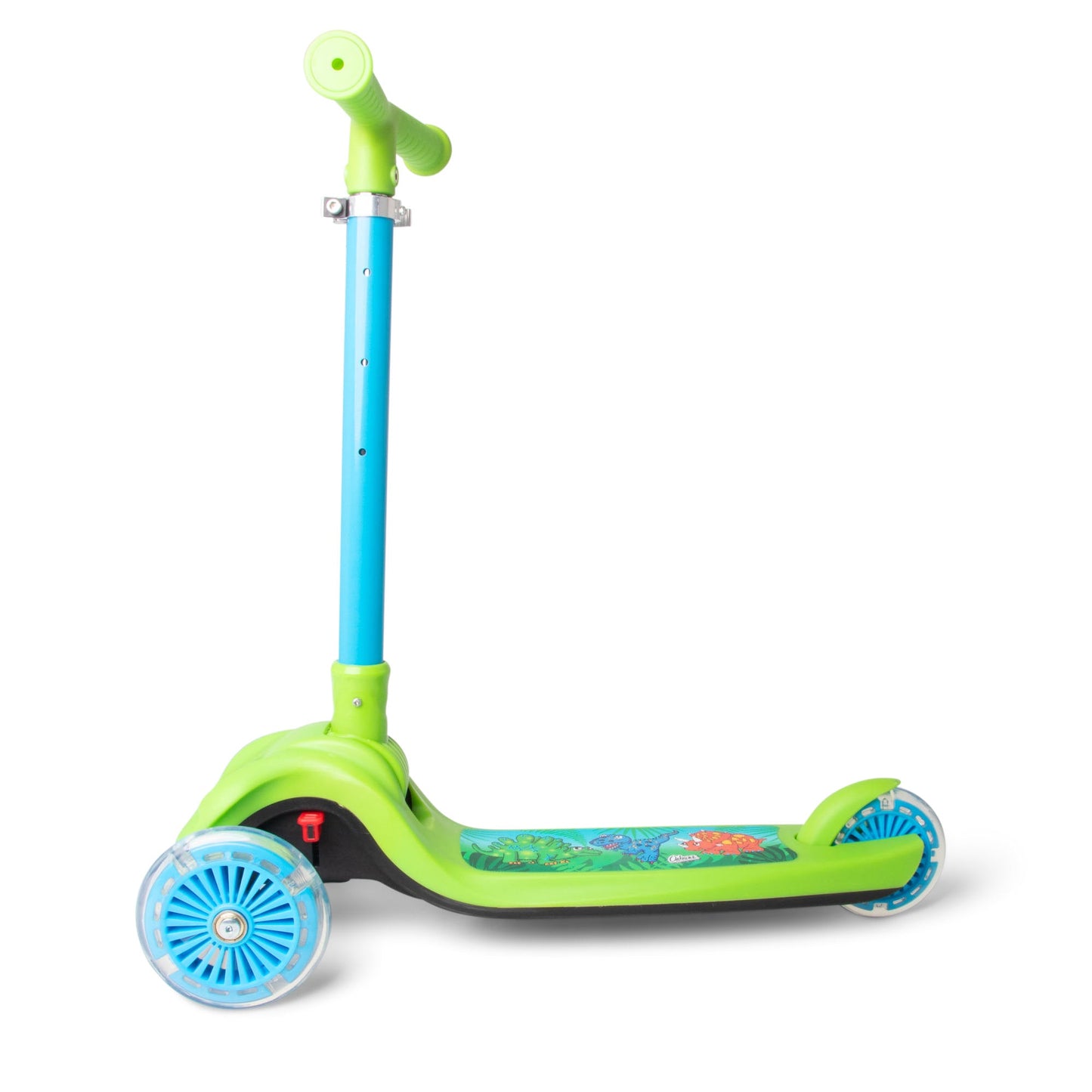 Trottinette lumineuse pliable Dinosaur Trail Twist