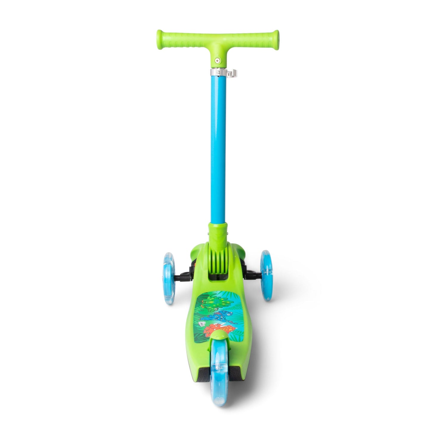 Trottinette lumineuse pliable Dinosaur Trail Twist