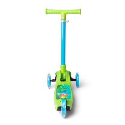 Trottinette lumineuse pliable Dinosaur Trail Twist