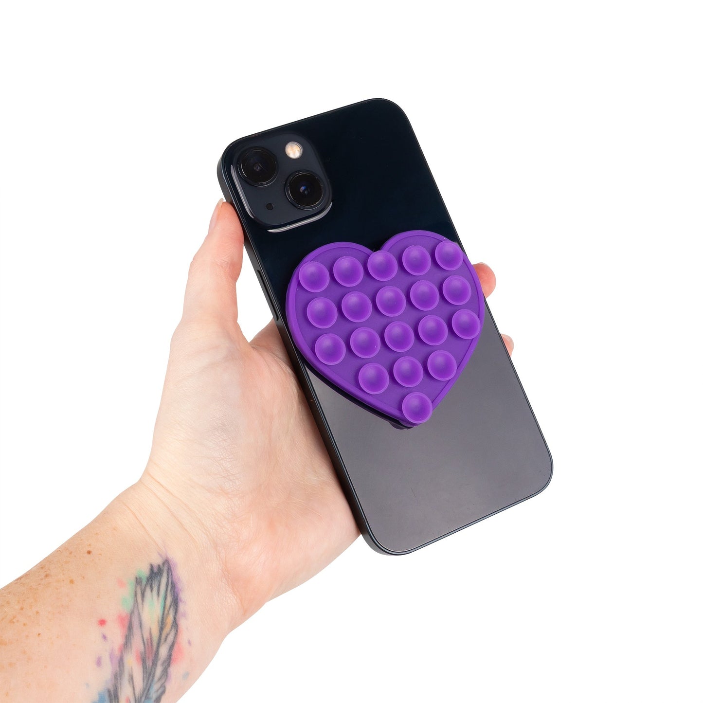 Ventouse de téléphone en forme de cœur