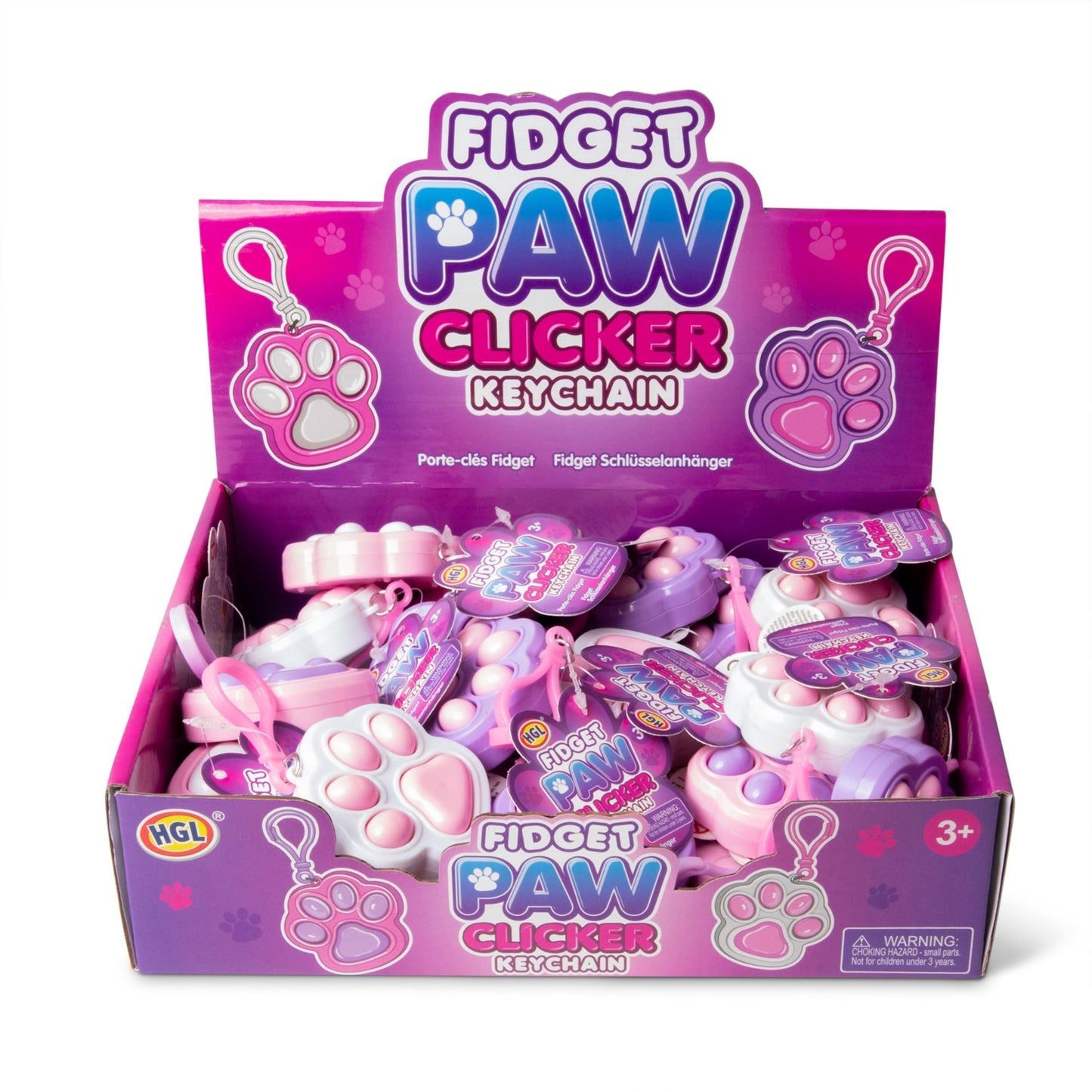 CLICKER À PATTES FIDGET