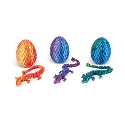ŒUF DE DRAGON IMPRIMÉ EN 3D