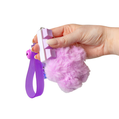 FLUFFY FIDGET KEYCHAINS