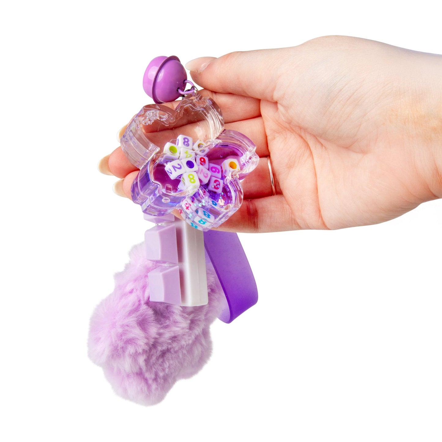 FLUFFY FIDGET KEYCHAINS