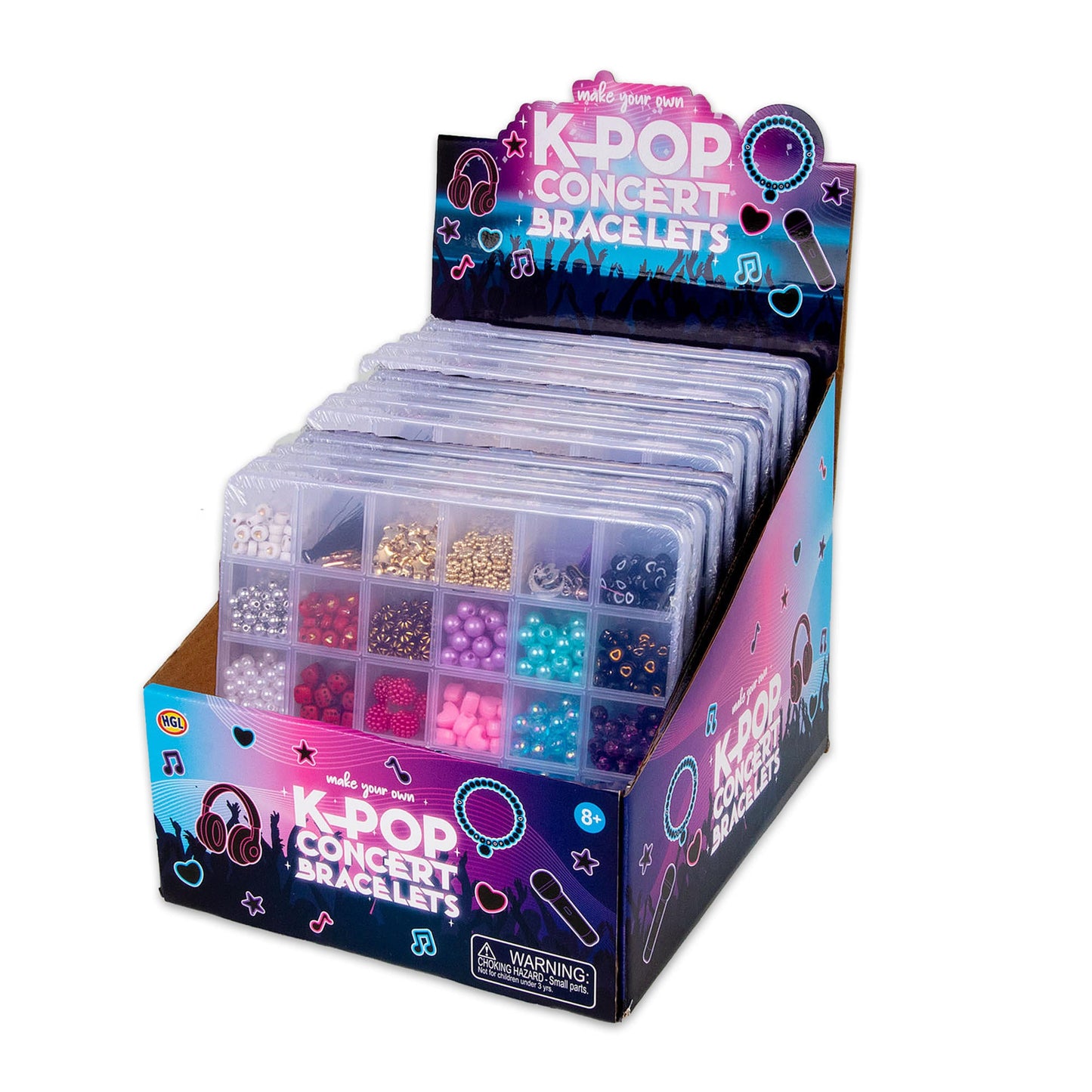 MAKE YOUR OWN K-POP CONCERT BRACELETS - BUMPER SET IN CDU